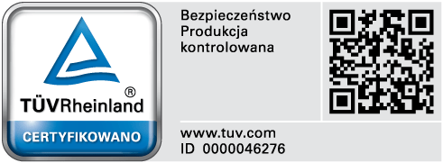 Certyfikat TUV Linia Classic